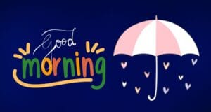 rainy good morning images